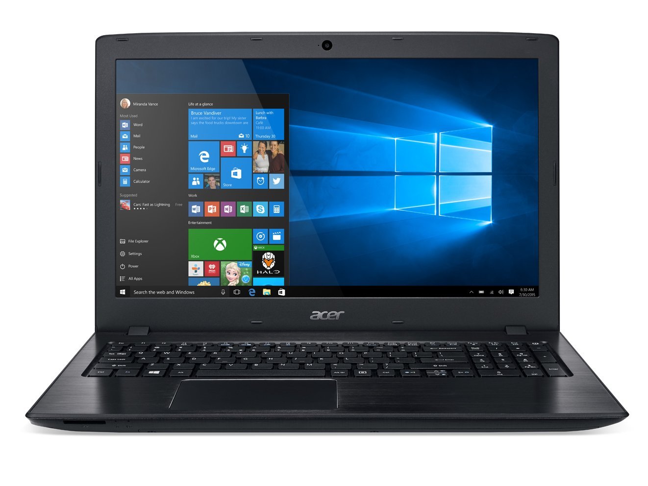 Acer Aspire E 15 E5-575G-53VG Gaming Notebook Review