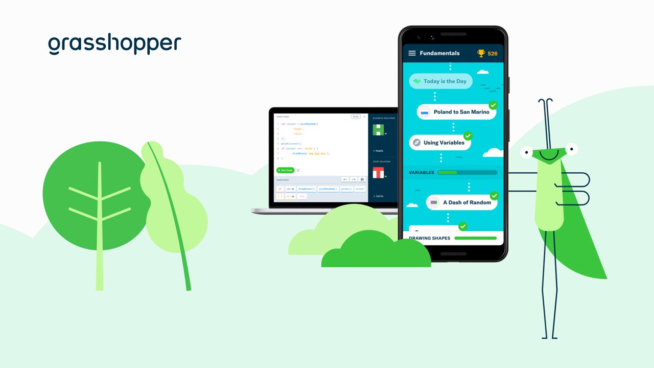 Google’s 'Grasshopper' Coding App For Beginners Comes To The Desktop