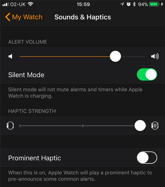 Silent mode