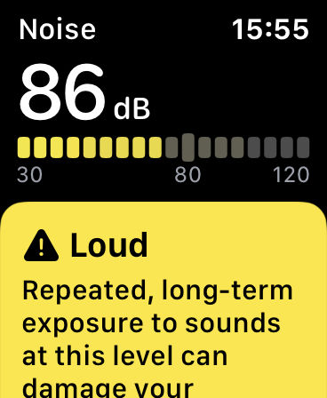 How to use noise on Apple Watch: loud