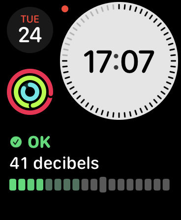 How to use the Noise app on Apple Watch: modular compact face