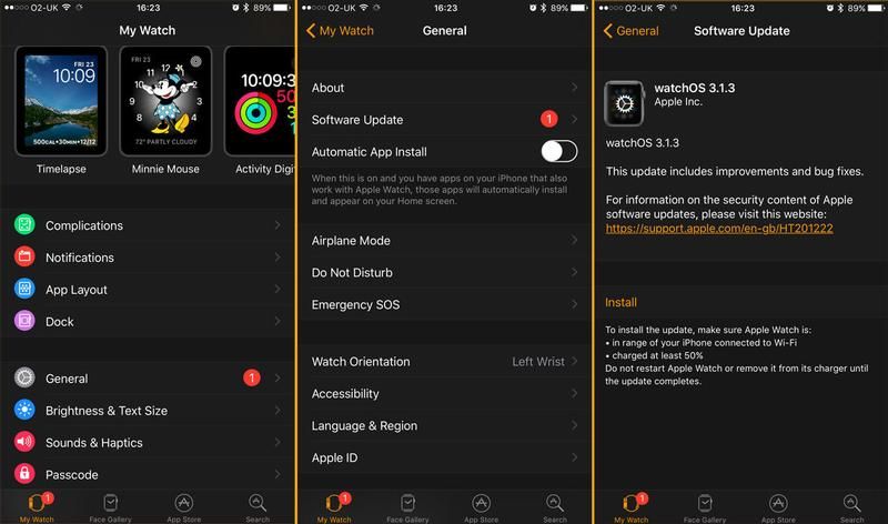 How to update watchOS on Apple Watch: Watch app