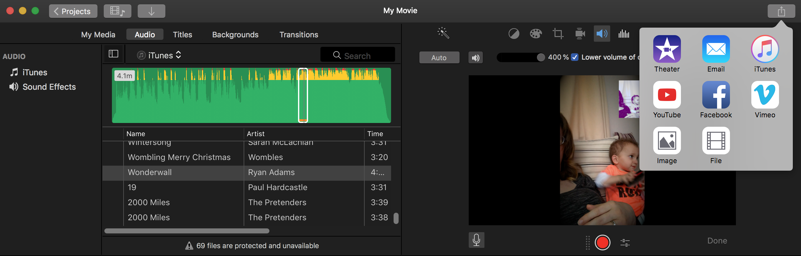 volume icon for imovie for mac