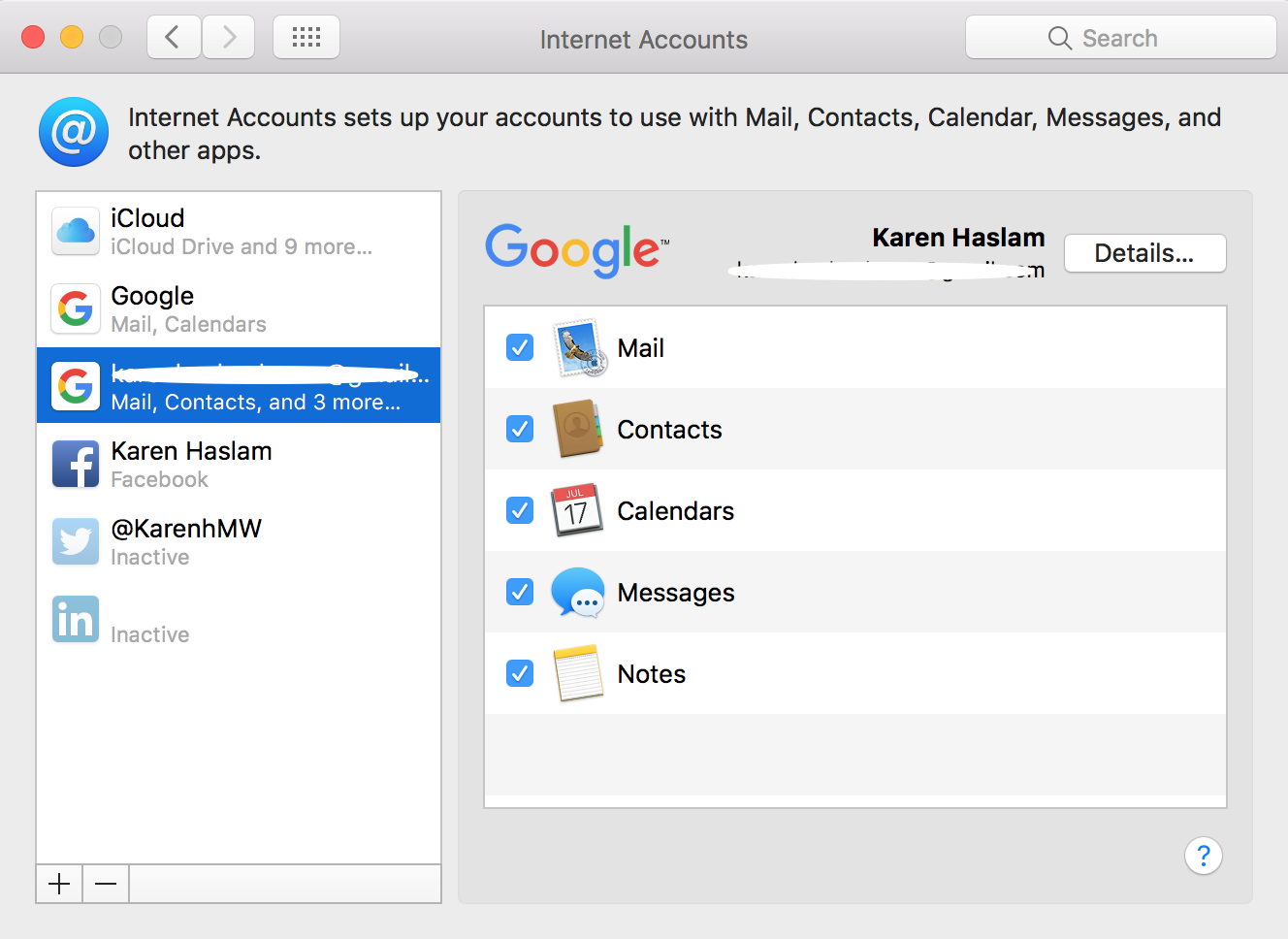 hotmail email server settings for mac