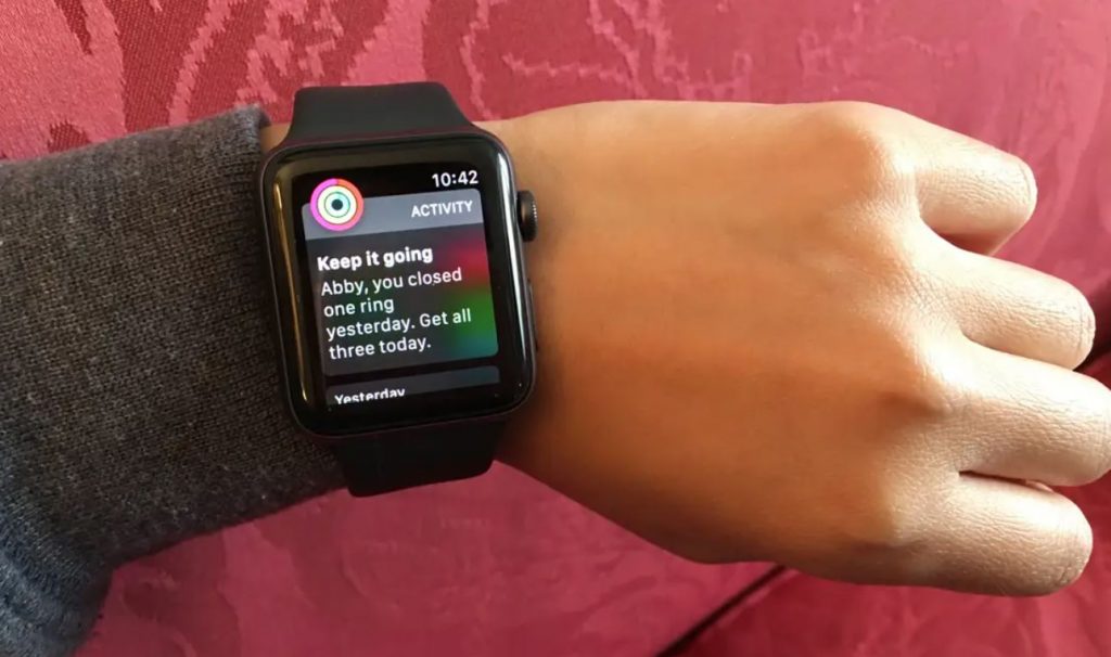 How to edit cheap activity on apple watch