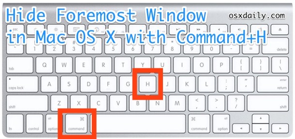 hot keys for mac to show all windows