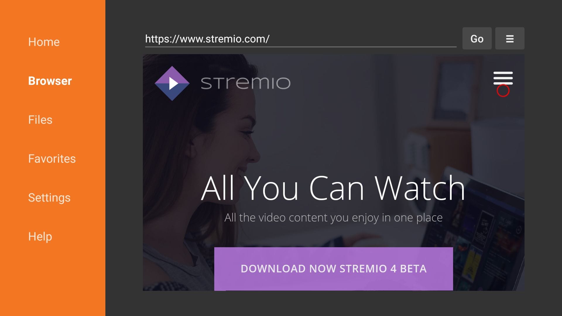 download stremio on firestick
