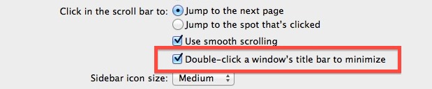 minimize window shortcut mac