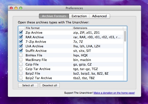 uncompress .rar files for mac