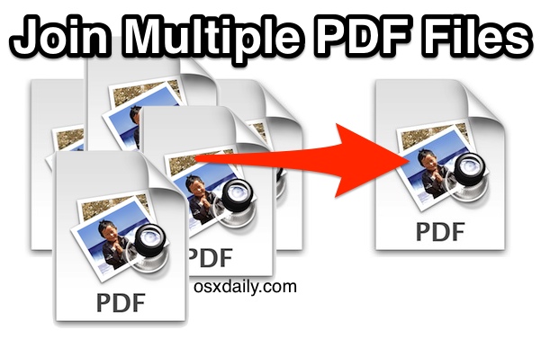combine pdf files mac save