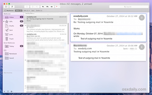 email for mac os
