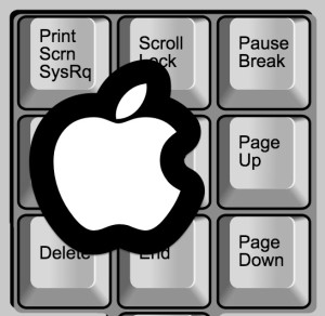 apple keyboard page down