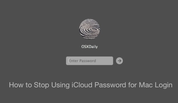 How to Stop Using an iCloud Password to Unlock Mac - Compsmag