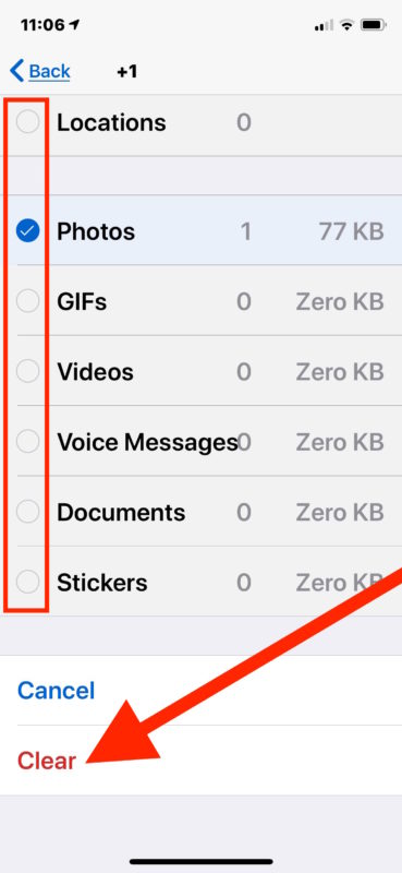 How to    delete WhatsApp data on iPhone