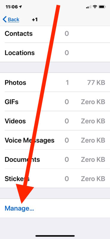 How to    delete WhatsApp data on iPhone