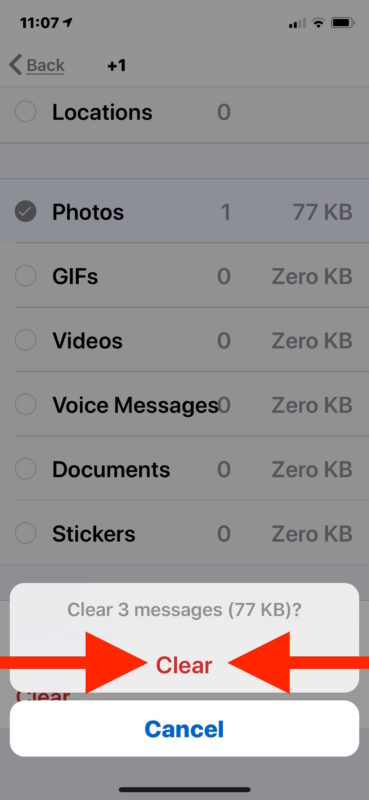 How to    delete WhatsApp data on iPhone