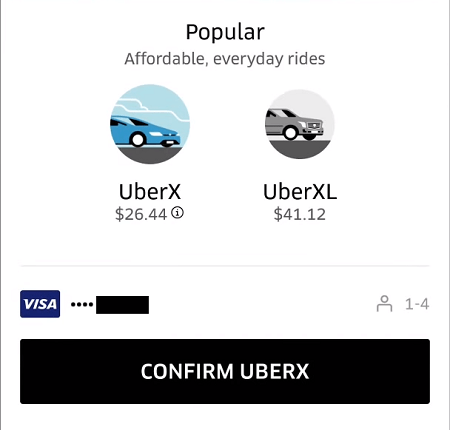 How to    Order Uber for someone else