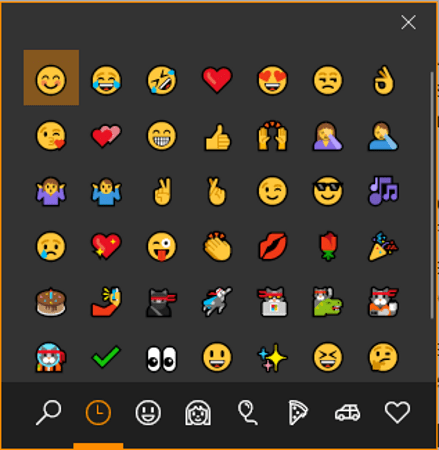 how to access emojis on mac