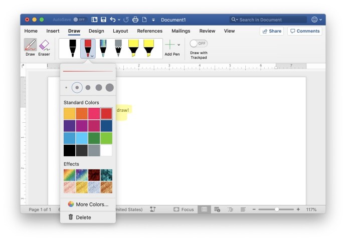 How To Draw On Ms Word For Macos 21 Updated Compsmag