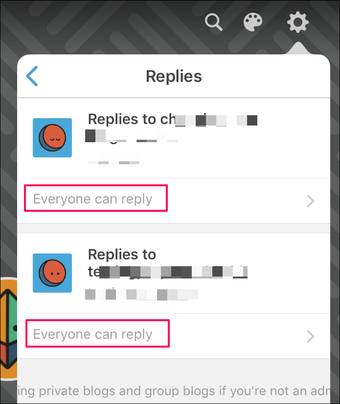 Tumblr Manage Delete Relplies 13