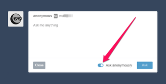 Tumblr Ask anonymous questions 4