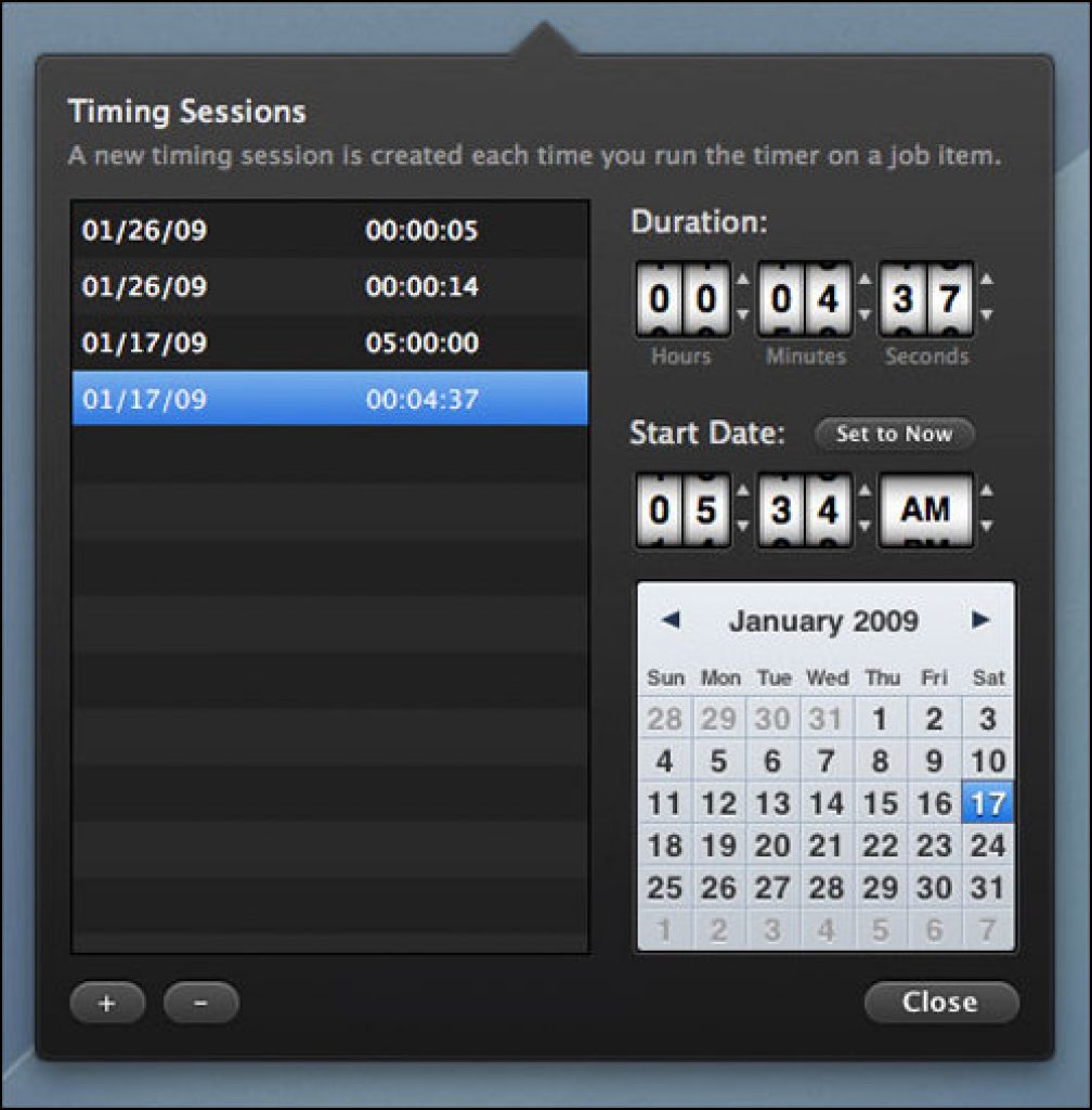 time keeping software for mac