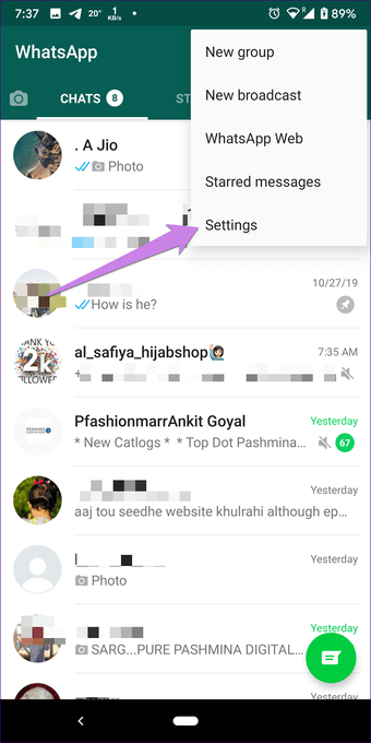 Delete photos in Whatsapp group 2