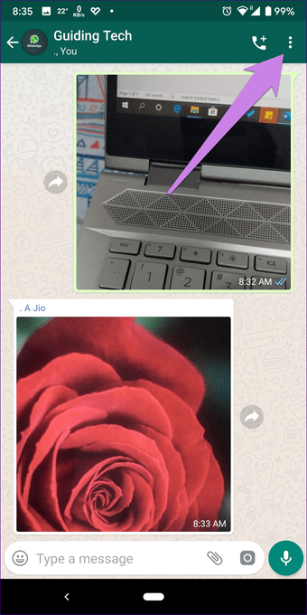 Delete photos in Whatsapp group 15