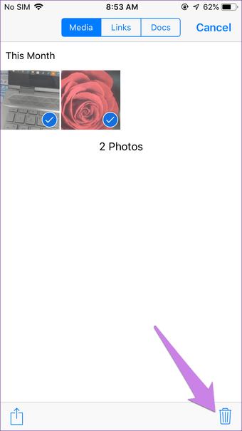 Delete photos in Whatsapp group 28