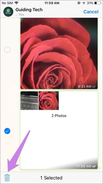 Delete photos in Whatsapp group 37