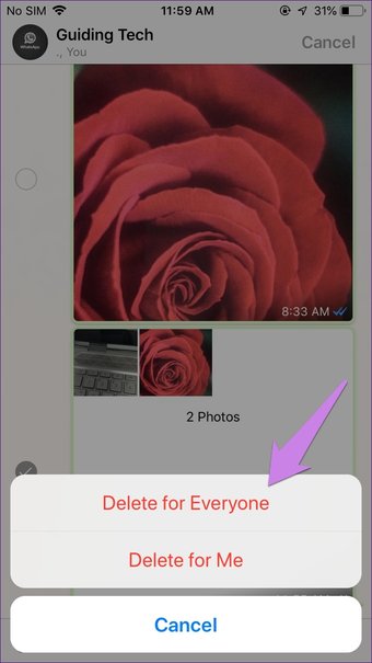 Delete photos in Whatsapp group 38