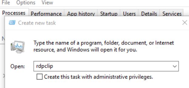 Copy and Paste Not Working