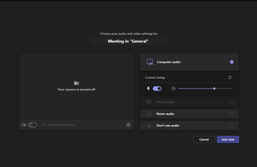 Microsoft Teams Camera Not Working