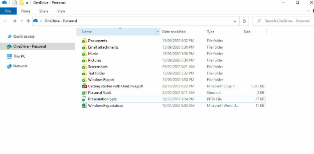 Windows Quick Access menu missing error