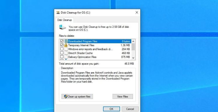 Free Up Space on Windows