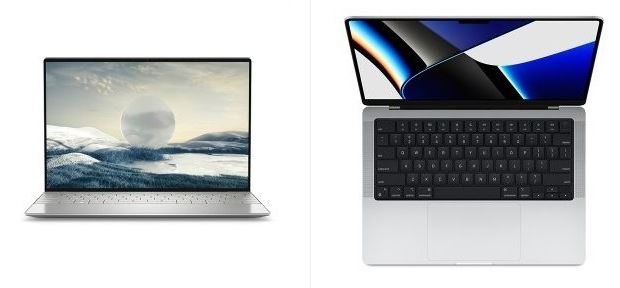 MacBook Pro M2 vs dell XPS 13
