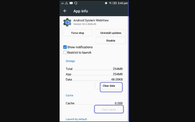 (Fixed) ‘Android System WebView Won’t Update’ Issue