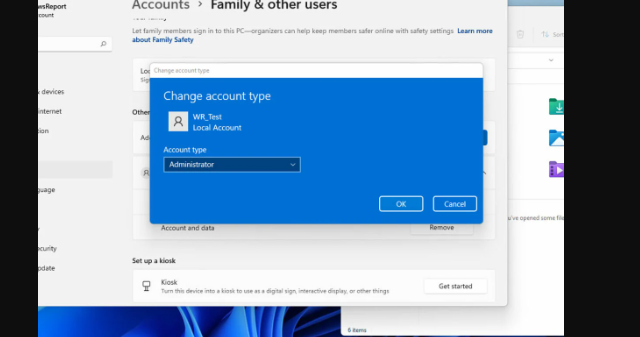 How To change Administrator Account on Windows 11/10