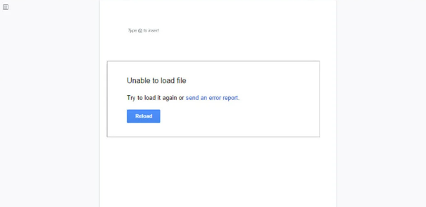 Fix: ‘Google Docs Unable To Load File’ Issue
