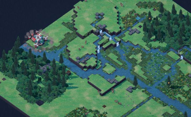 Terra Nil: How to make a lake for ducks