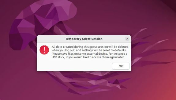 How to enable Guest session on Ubuntu