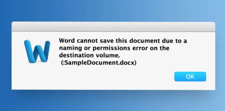 Fix: ‘Word cannot complete the save due to a file permission’ issue