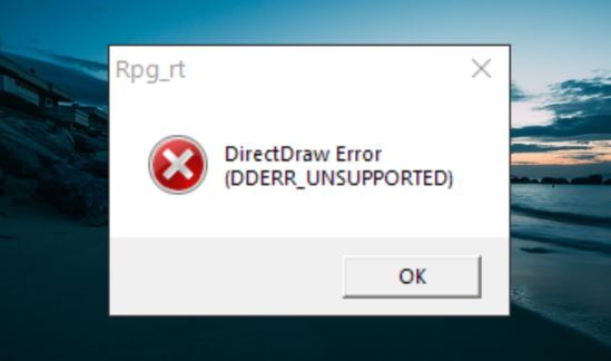 Fix: 'DirectDraw Error While Playing Legacy Games' issue
