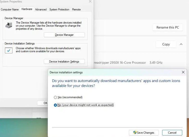 How to Disable Automatic Driver Updates in Windows 11/10