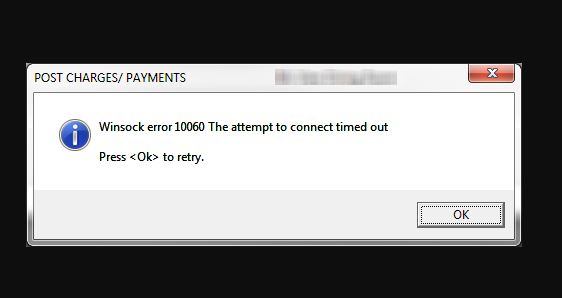Fix: 'Windows Socket Error 10060' issue