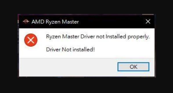 Fix: "Ryzen Master Driver Not Installed" Properly