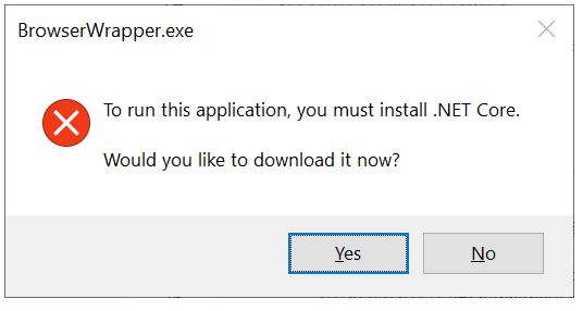 Fix: “To Run This Application, You Must Install .NET Core” Error on Windows