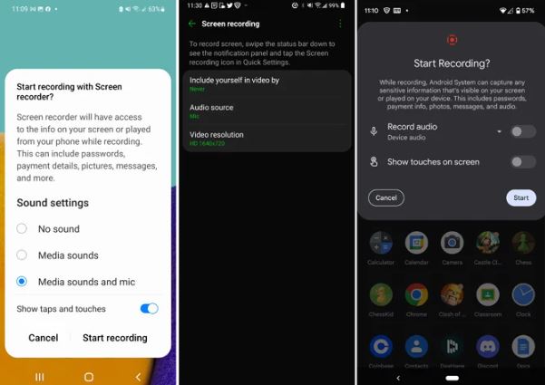 How to screen-record on Android and iPhone