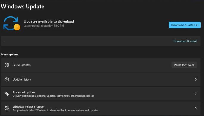Fix: 'Windows Update Error code 0x800736cc' issue