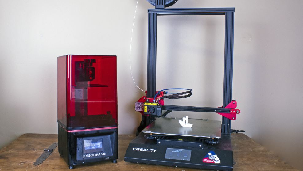 Filament 3D Printer vs Resin